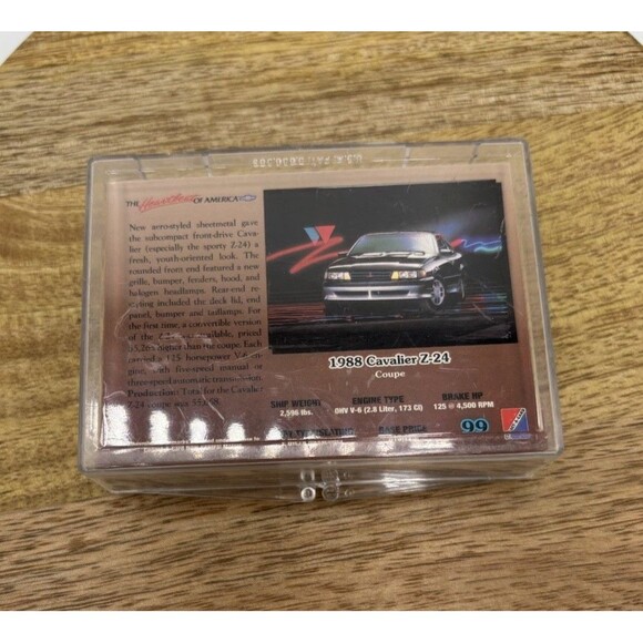 1992 Collect-A-Card Chevy Set -Series 1-Replacement/starter set-NOT COMPLETE - Picture 2 of 11